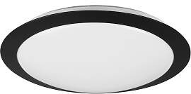 LED-Deckenleuchte Umberto Schwarz/Weiß max. 12