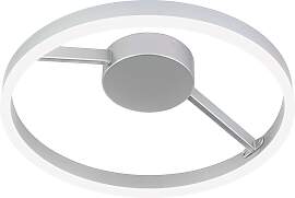 LED Deckenleuchte VLOTTER, dimmbar, Titan, Ø 40cm