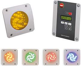 LED Deckenleuchte WEKA "Farblichtanwendung