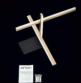 LED Deckenleuchten STARGATE, Gold mit schwarzem