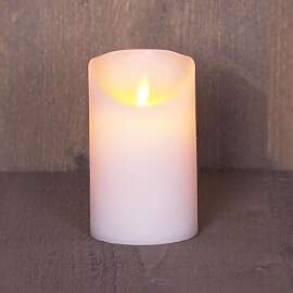 LED Echtwachskerze Kerze Farbauswahl Timer