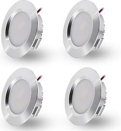 LED Einbaustrahler 230V 3W LED Spots Flach