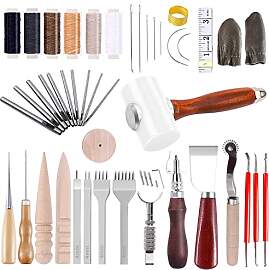 Leder Werkzeuge Set Leder DIY Bearbeitungs