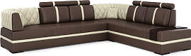 Ledersofa Sofa Couch Chesterfield SAARBRÜCKEN -