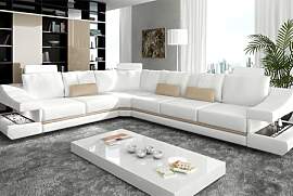 Ledersofa STUTTGART - Couches Leder - Designer