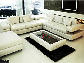 Ledersofas NÜRNBERG - Wohnlandschaften Leder