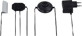 LED-Glaskantenbeleuchtung 1er   ¦ grau