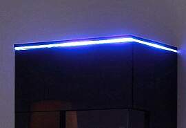 LED Glaskantenbeleuchtung HÖLTKEMEYER, blau, 18