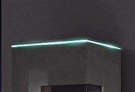 LED Glaskantenbeleuchtung HÖLTKEMEYER, weiß, 16