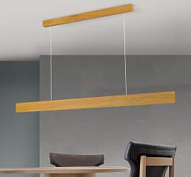 LED-Hängeleuchte GIDEON mit Up- & Downlight,