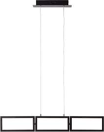LED-Hängeleuchte Ranut Schwarz max. 34 Watt