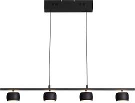 LED-Hängeleuchte Topl Schwarz/Weiß max. 30 Watt