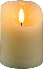 LED-Kerze AMBIENTE HAUS "aus Echtwachs, Ø