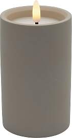 LED-Kerze Karen Grau
