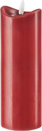 LED-Kerze Sven Dunkelrot