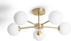 LEDKIA LIGHTING Deckenleuchte Metall und Glas