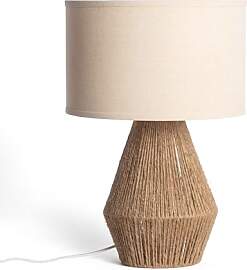 LEDKIA LIGHTING - LED Tischlampe Dione | Naturseil 