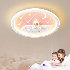 LED Kinder Deckenlampe Astronaut Mond