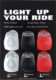 LED Licht 6er Set, Helles Licht, Kompakt und