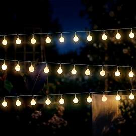 LED Lichterkette 290 cm für Außen und Innen 30