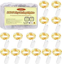 Led Lichterkette Batterie, 15 Stück 2M 20 LEDs