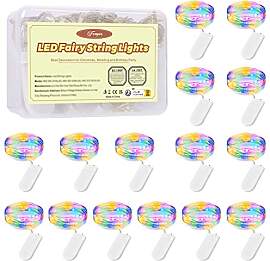 LED Lichterkette Batterie, 15 Stück 2M 20LED