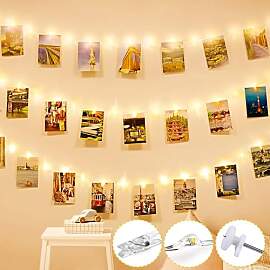LED-Lichterkette für Schlafzimmer, 3 m, 30 LEDs,