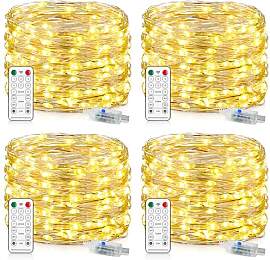 Led Lichterkette mit USB, 15M 150LED 8 Modi USB