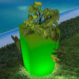 LED POT, eckig