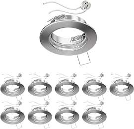 ledscom.de 10 Stück Decken-Einbaurahmen FERE