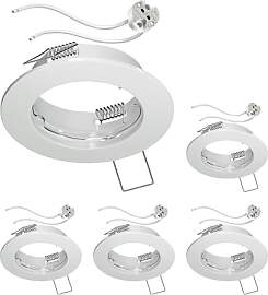 ledscom.de 5 Stück Decken-Einbaurahmen FERE,