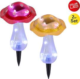 LED Solarleuchte NÄVE "Mantar", bunt,