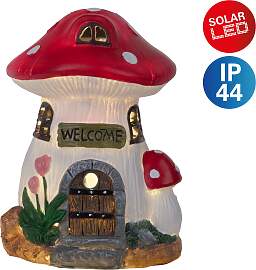 LED Solarleuchte NÄVE "Mushroom", bunt, 