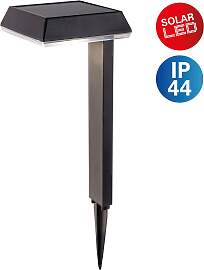 LED Solarleuchte NÄVE "Sigi", schwarz,