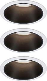 LED-Spot Cole in Schwarz/Weiß max. 3x6,5 W