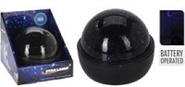LED-Sternenlampe grau schwarz Kunststoff B/H/L: