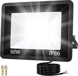 LED Strahler Außen,50W 5000LM Superhell Spotlight 