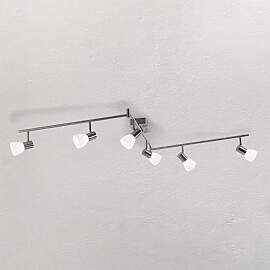 LED Strahler LAURA, 6-flammig, Satin