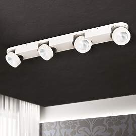 LED Strahler MENO, 4-flammig, Weiß