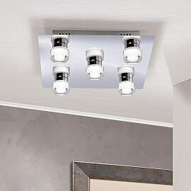 LED Strahler VENUTO, 5-flammig, Chrom