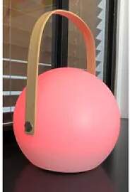 Led-tischlampe rund Wilsa Garden Atom