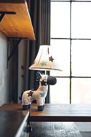 LED Tischleuchte "Finn das Pferd", bunt