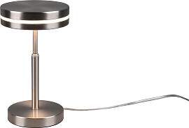 LED-Tischleuchte Franklin Nickelfarben max. 6 Watt