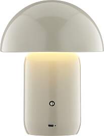 LED Tischleuchte "Galilea", grau