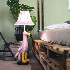LED Tischleuchte "Mingo der Flamingo",