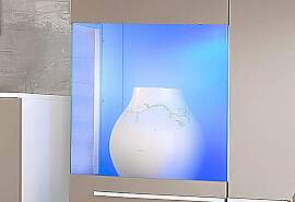 LED Unterbauleuchte HOME AFFAIRE, blau, B:5,2cm