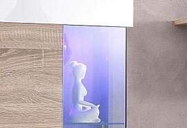 LED Unterbauleuchte HOME AFFAIRE, blau, B:5,2cm