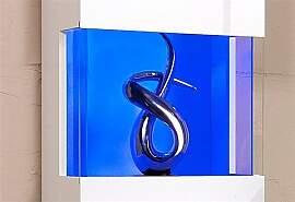 LED Unterbauleuchte HOME AFFAIRE, blau, B:5,2cm