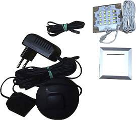 LED Unterbauleuchte TRENDTEAM, silber, 1 Stk.,