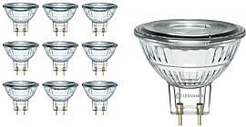 LEDVANCE 10x LED MR16 Spot, 36° P, Warmweiß,